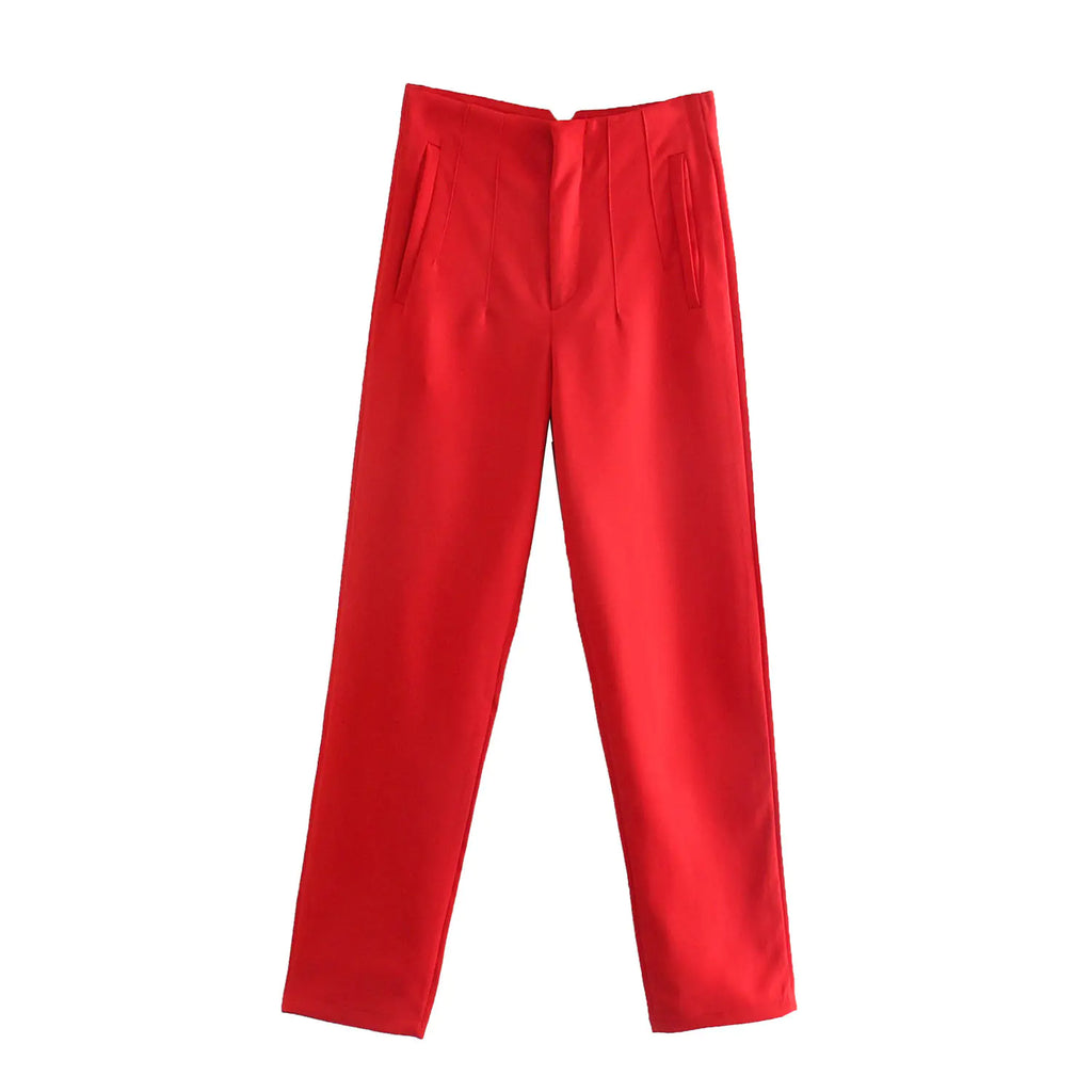 Comfortable High-Waist Casual Street Pants for Women