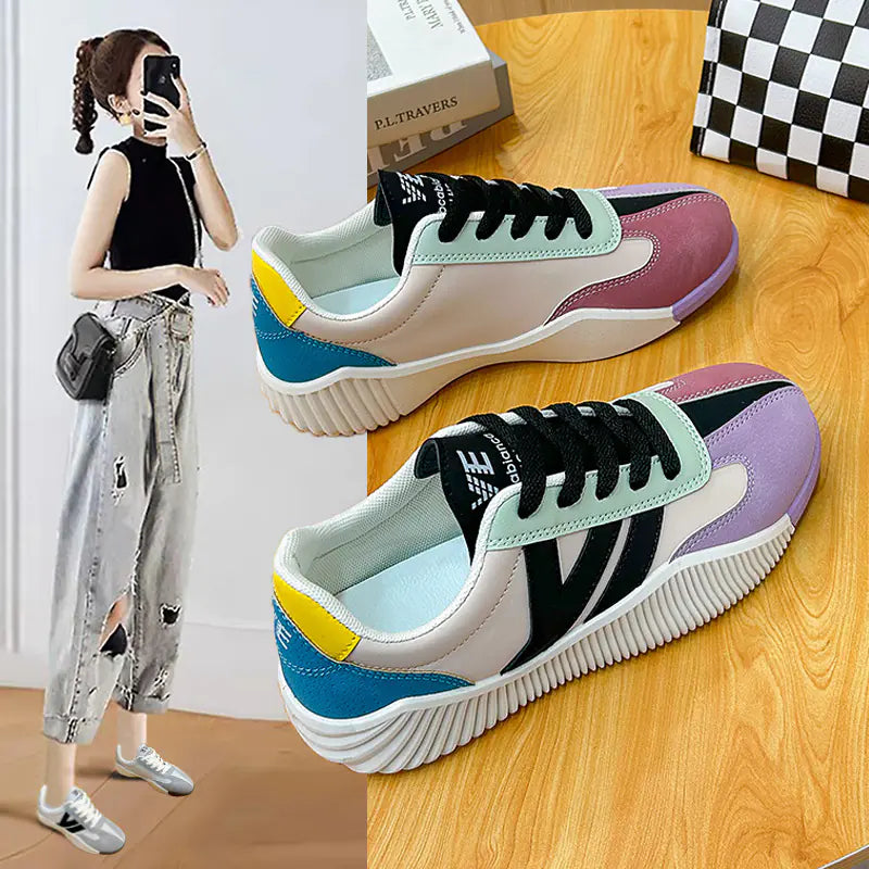 Women's Spring 2023 Casual Thick-Soled Sneakers JH-6619