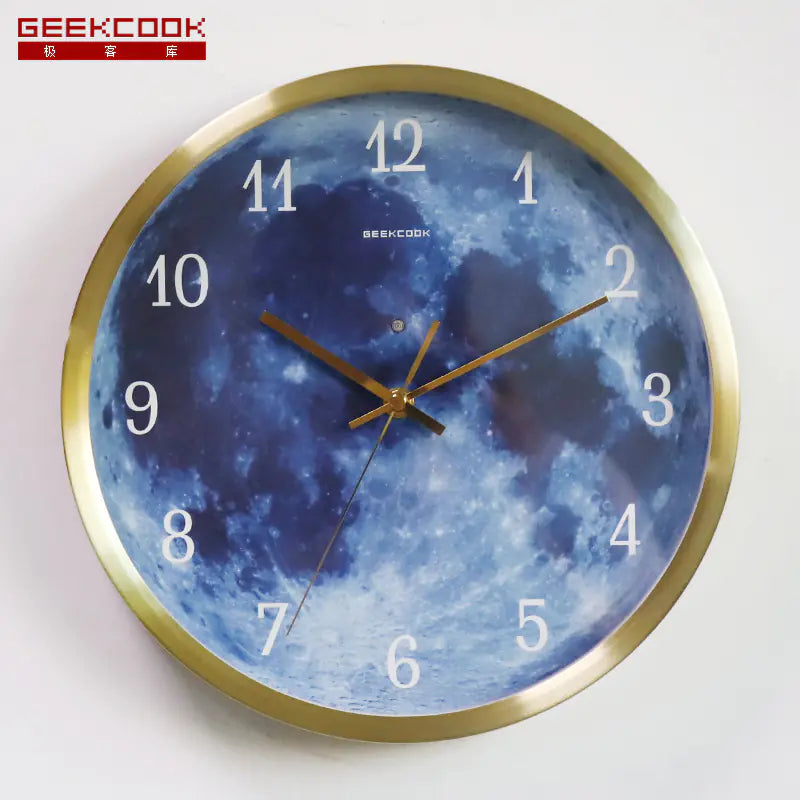 GeekCook Starry Blue Moon LED Sound Control Clock