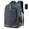 Men's Waterproof Oxford Backpack, Business Casual Laptop Bag