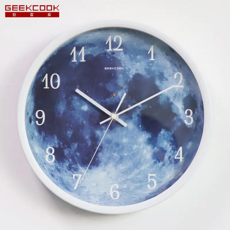 GeekCook Starry Blue Moon LED Sound Control Clock