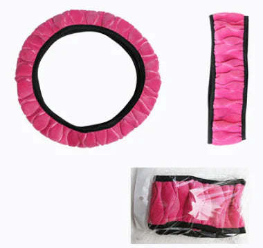 Plush Steering Wheel Cover for Cars