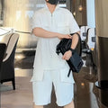Loose Short Sleeve T-Shirt and Shorts Set