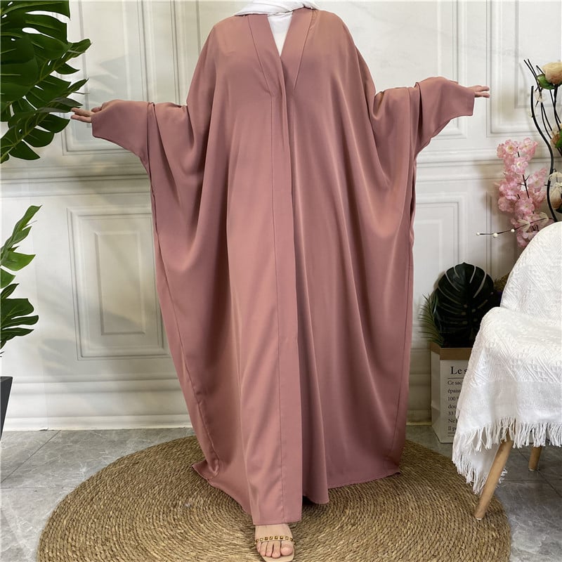Pure Color Lace-Up Button-Up Cardigan Robe
