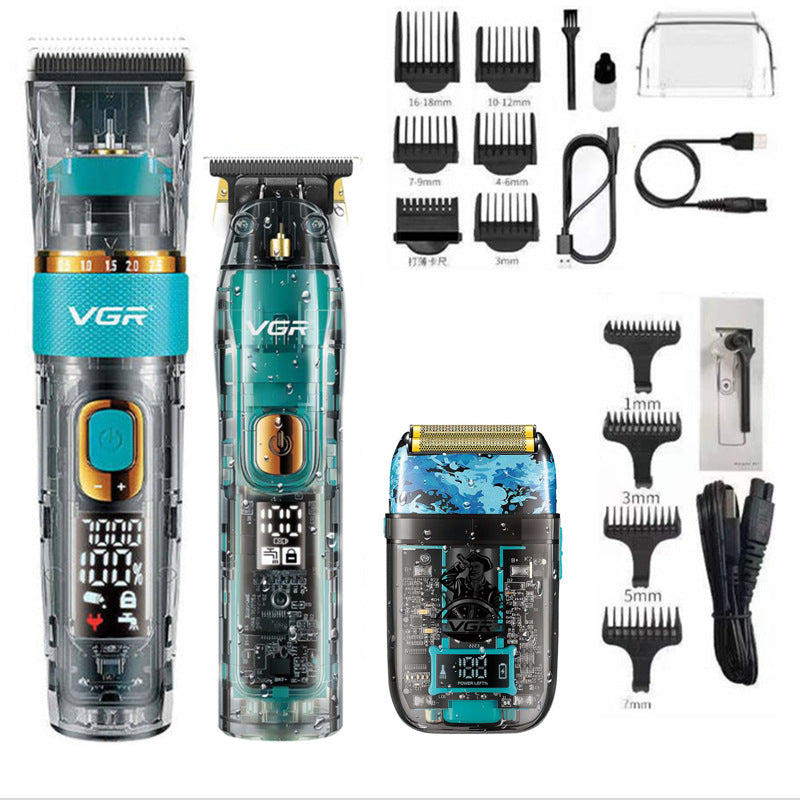 VGR695 Professional Hair Clipper with LCD Display