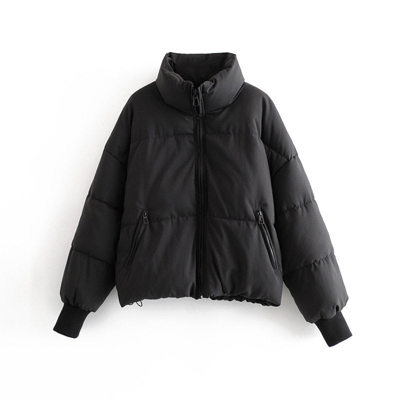 Casual Loose Women's Cotton Jacket for Fall/Winter
