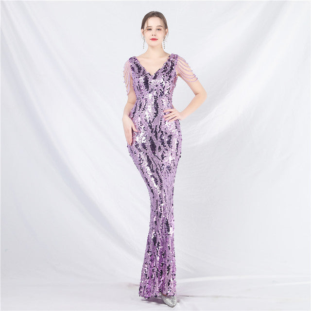 Elegant Women's Long Evening Dresses for Special Occasions