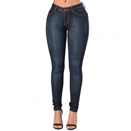 Trendy Slim Retro Ladies Street Jeans
