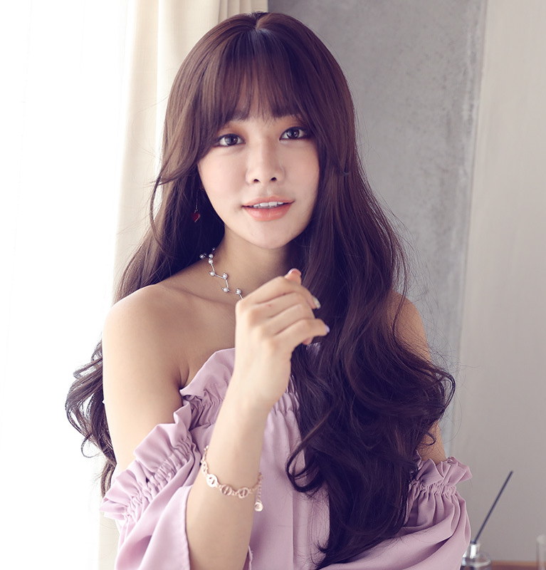 Long Curly Big Wave Fluffy Wig for Women