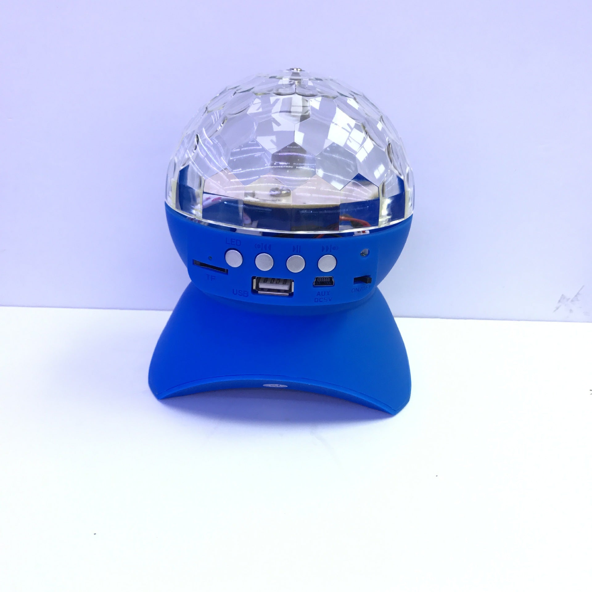 Colorful Mini LED Bluetooth Speaker with USB Connection
