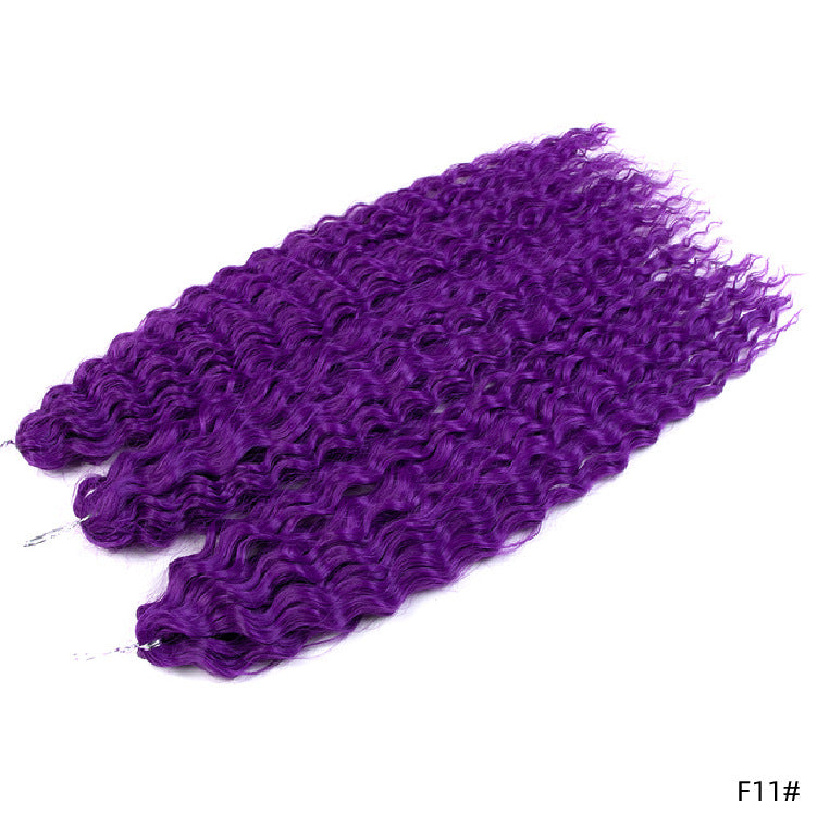 Chemical Fiber Water Ripple Crochet Curls Extensions