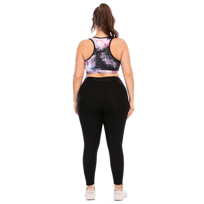 Plus Size Quick Dry 2 Piece Active Wear for Women