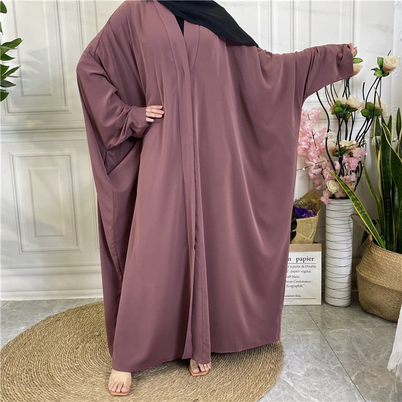 Lace Up Button Up Cardigan Robe in Pure Color