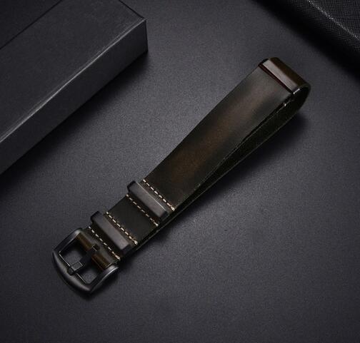 Retro Top Layer Cowhide Leather Watch Strap