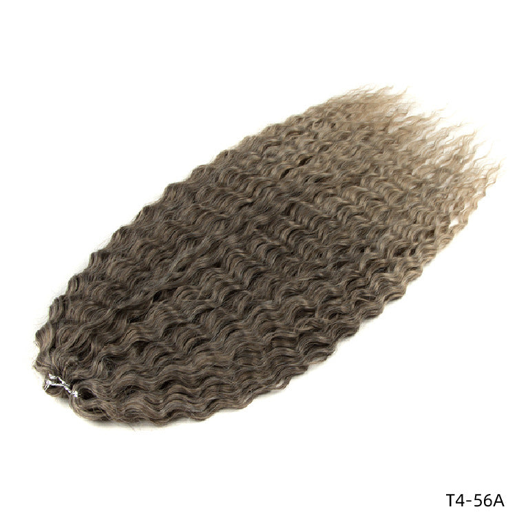 Chemical Fiber Water Ripple Crochet Curls Extensions