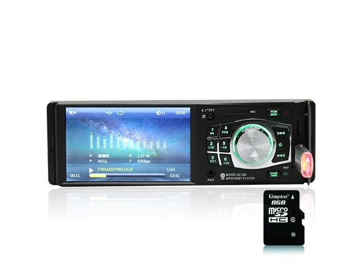 4012B 4.1-Inch HD Bluetooth Car MP5 Player