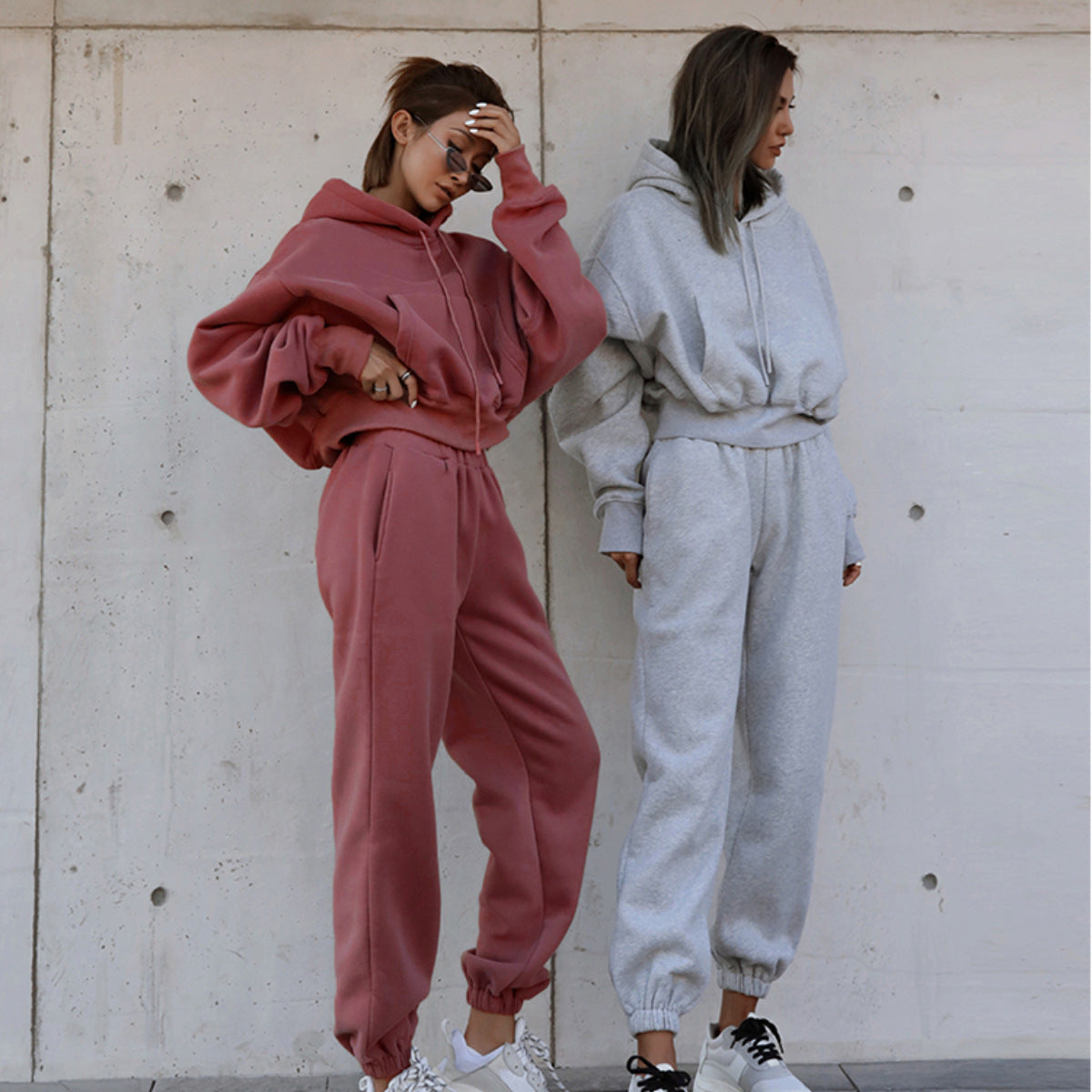 2024 Women's Casual Hoodie and Tracksuit Set