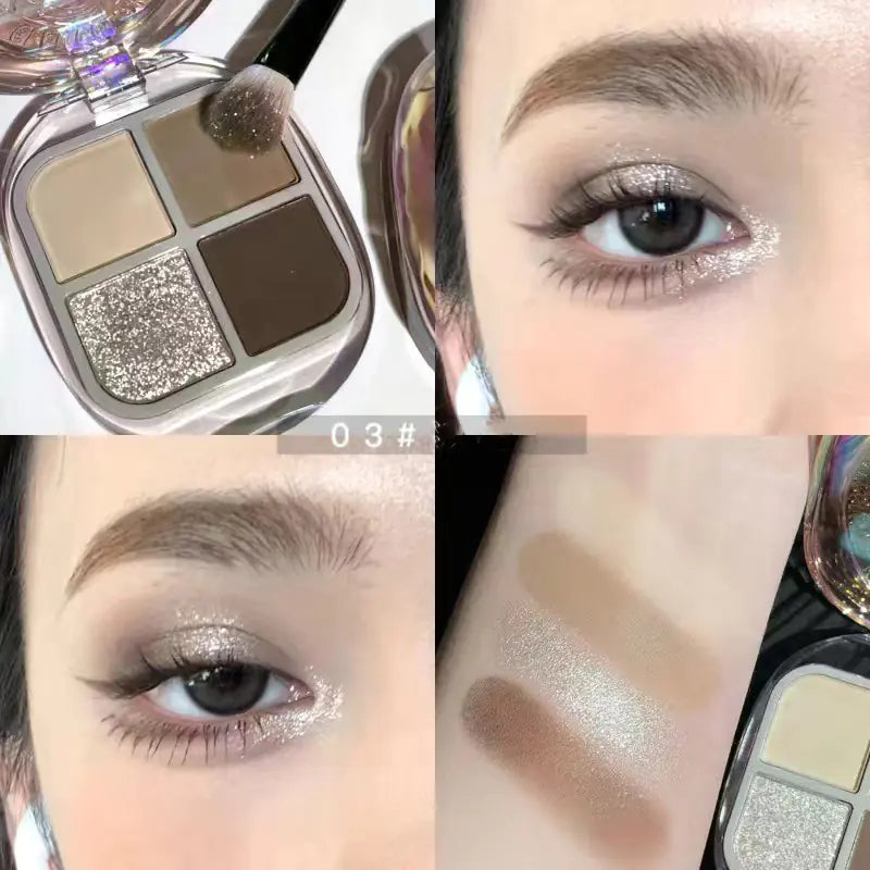 Magic Color Fire Lacquer Eyeshadow Palette (1pc)