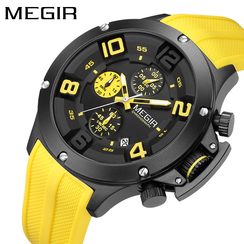 MEGIR Men's Fashion Multifunction Sports Watch