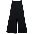 High Waist Wide Leg Pants for Women - Plus Size