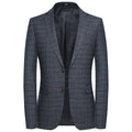 Men's Casual Spring Jacket - Short Suit for Dads
