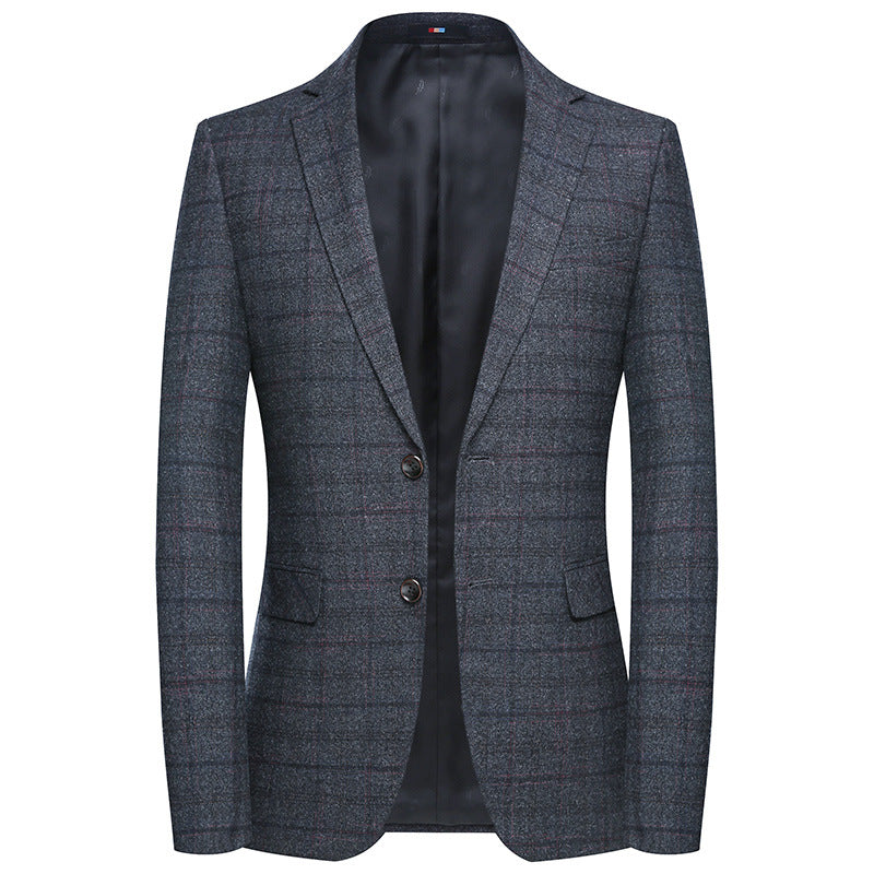 Men's Casual Spring Jacket - Short Suit for Dads