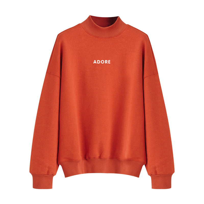 Women's Green Fleece Hoodie with Letter Print (2020)