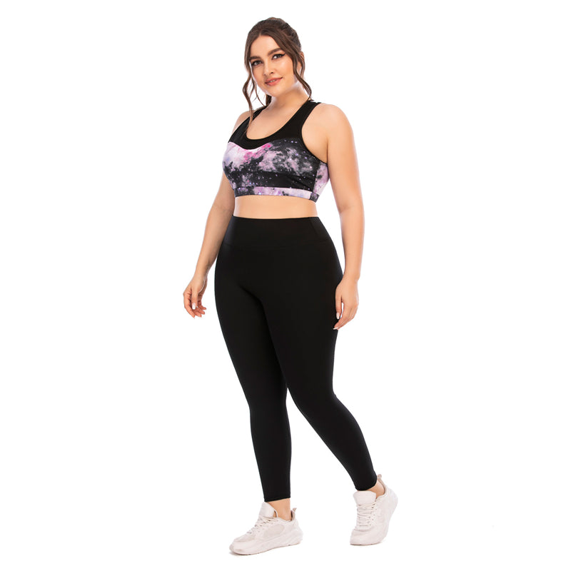 Plus Size Quick Dry 2 Piece Active Wear for Women