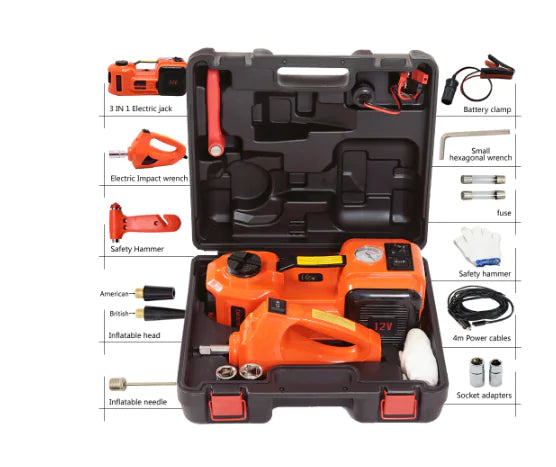 Multi-Function Electric Hydraulic Jack and Air Pump