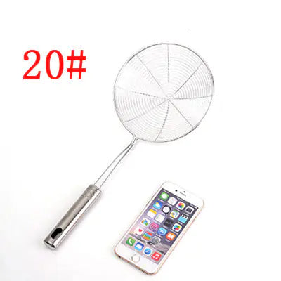Kitchen Cooking Utensils with Net Drain Feature