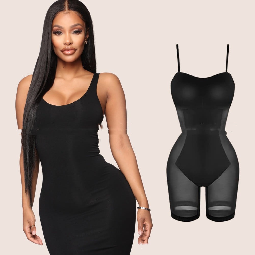 Large Size One-Piece Body Shaping Dress for Women
