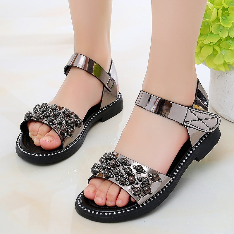 Korean Fish Mouth Princess Sandals for Students