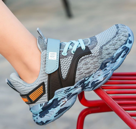 Bouncing Tiger Boys' Athletic Shoes - Breathable Knit Style