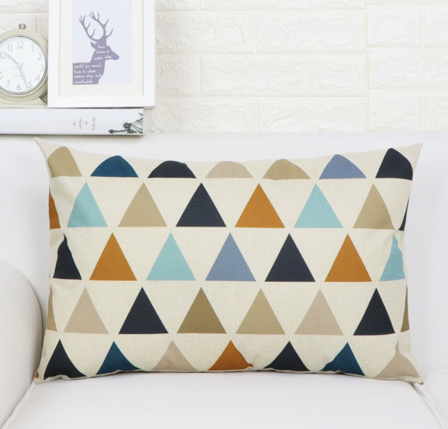 Embroidered Coastal Cushion Cover (One)