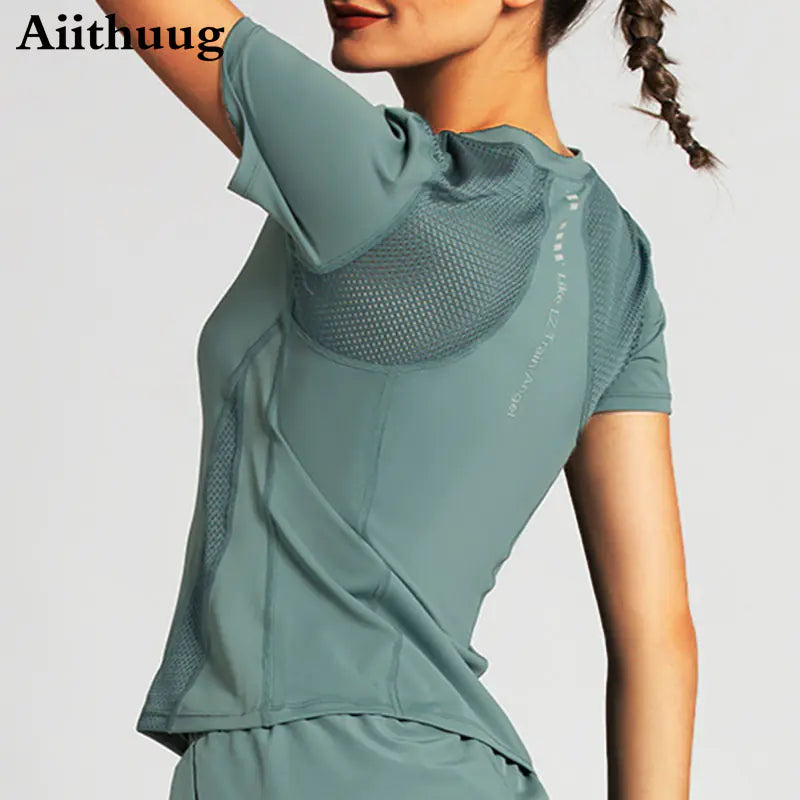 Quick-Drying Non-Marking Nude Mesh Clothing