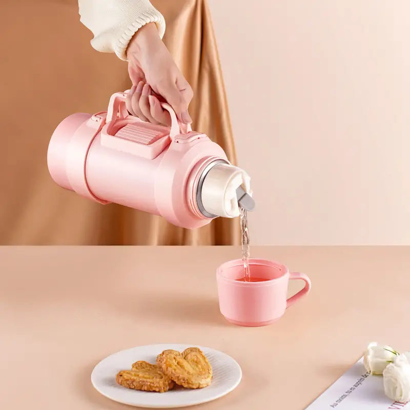 44oz Portable Leak-proof Travel Kettle (1pc)