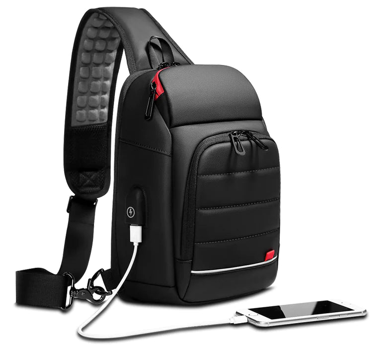 Men's Casual Crossbody Shoulder Bag - Large Capacity