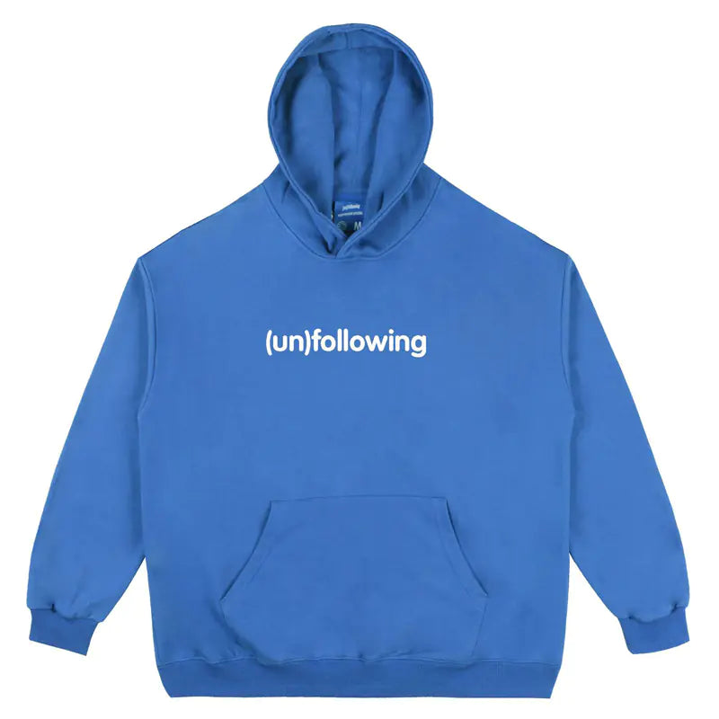 Drop Shoulder Letter Print Pullover Hoodie for Fashion