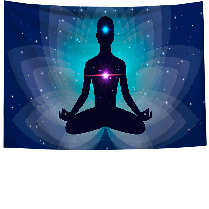 New Yoga Meditation Tapestry for Sofa or Wall Decor