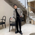 Handsome Men's Autumn Fashion Brand Personality Jacket
