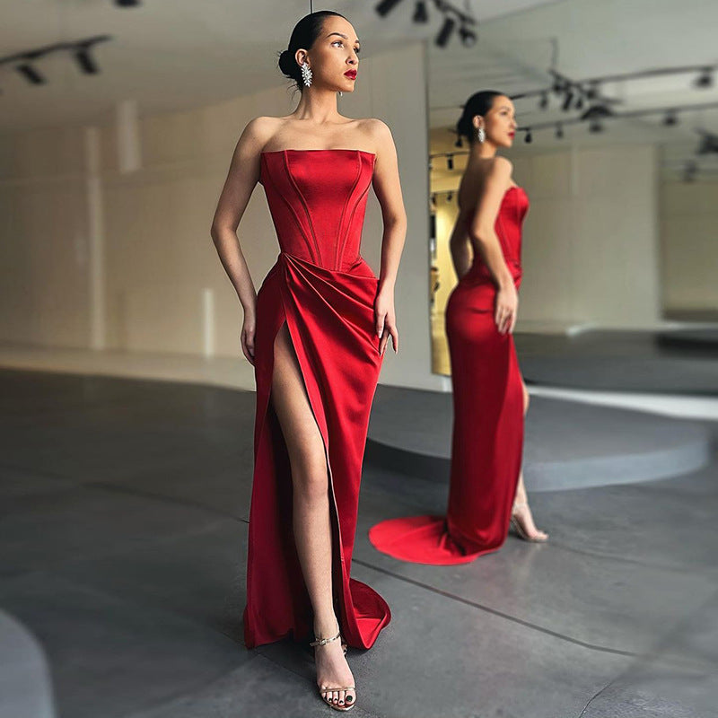 Women's Tube Top and Waist Dress Combo