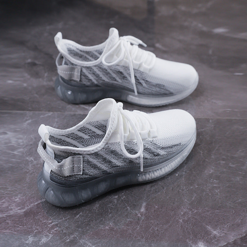 Stylish Women's Breathable Mesh Sneakers with Soft Sole