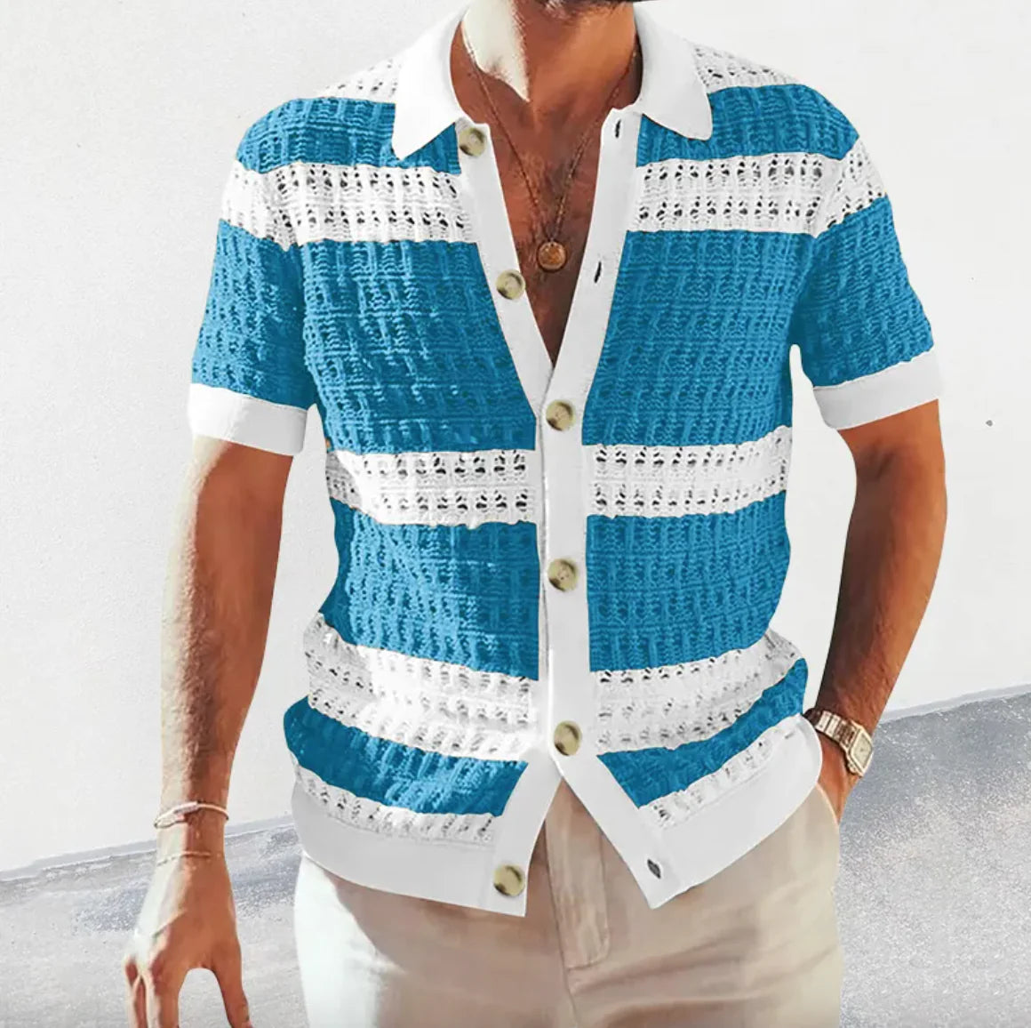 Men's Summer Collar Shirts - Casual & Formal