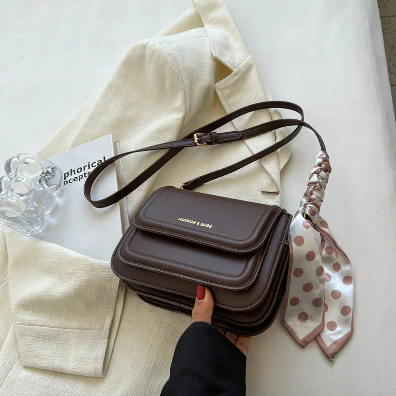 Women’s Fashion Simple Small Square Crossbody Bag