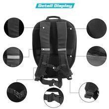 LED Backpack Screen with Luminous Eyes