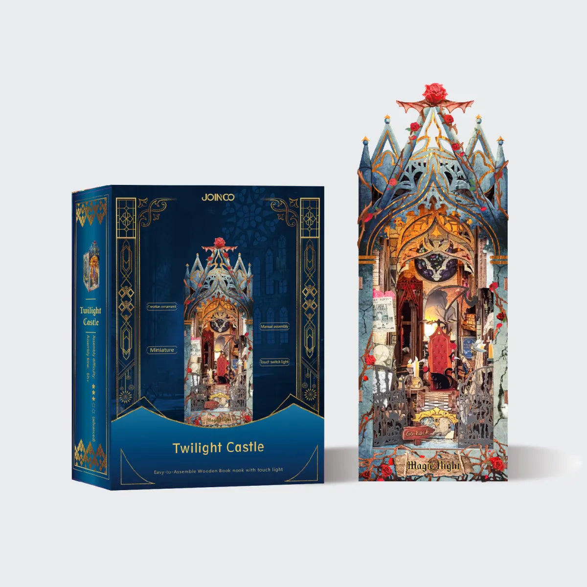 DIY Cottage Magic World 3D Stereo Book Stand