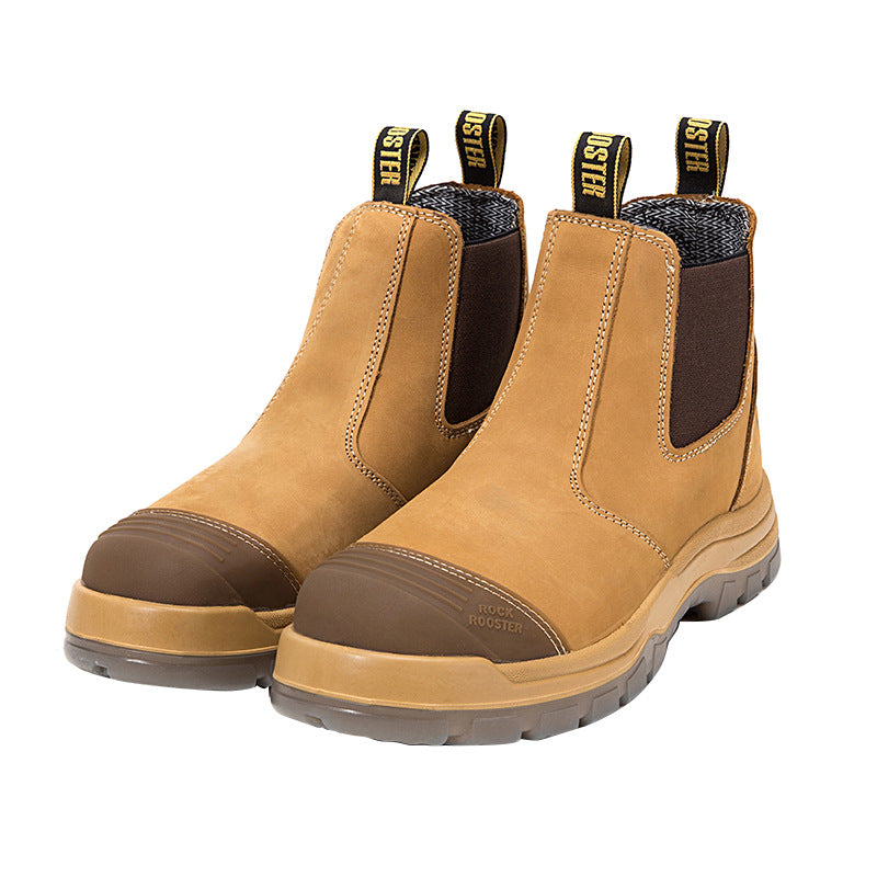 Steel Toe Anti-Static Work Safety Shoes - Anti-Smash & Stab