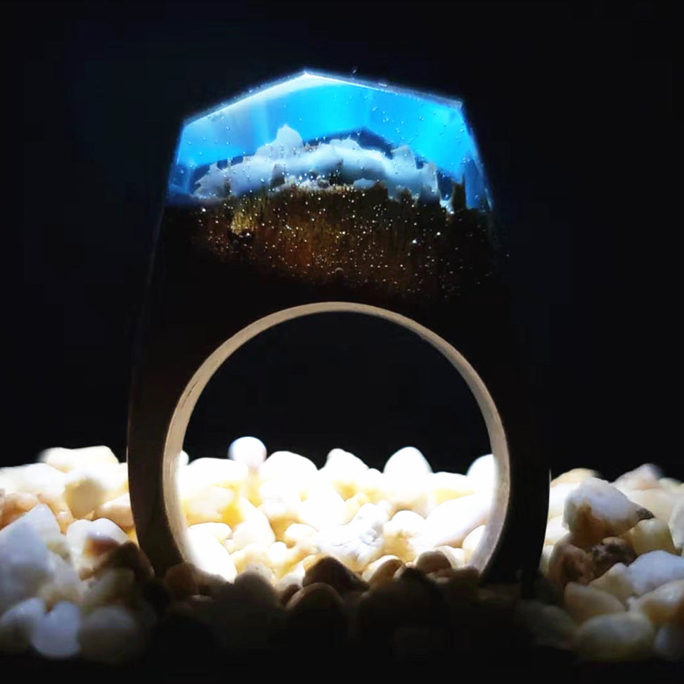 Time Ring Resin Wood Ring