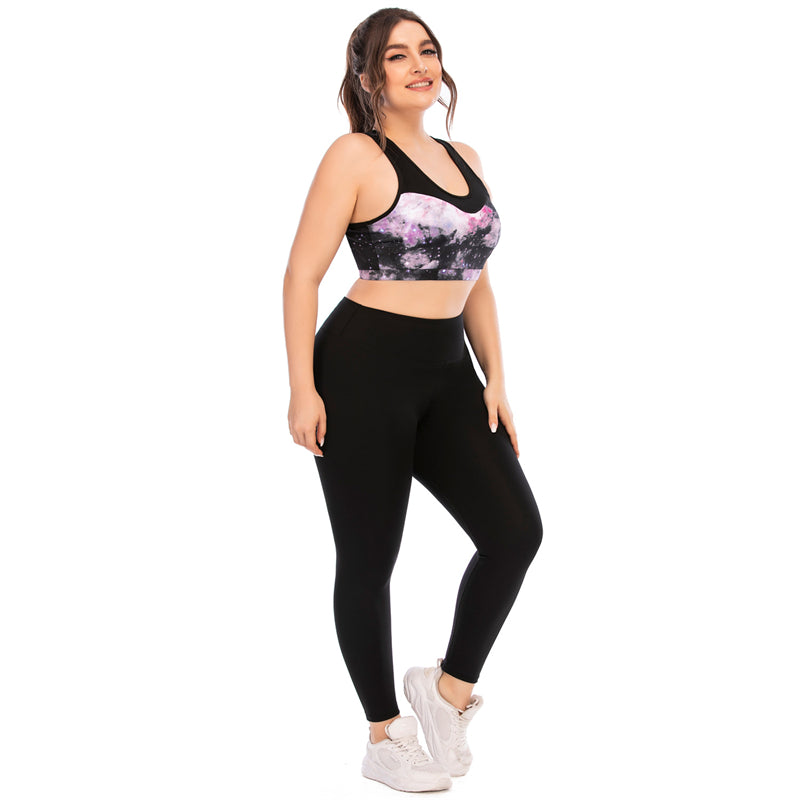 Plus Size Quick Dry 2 Piece Active Wear for Women
