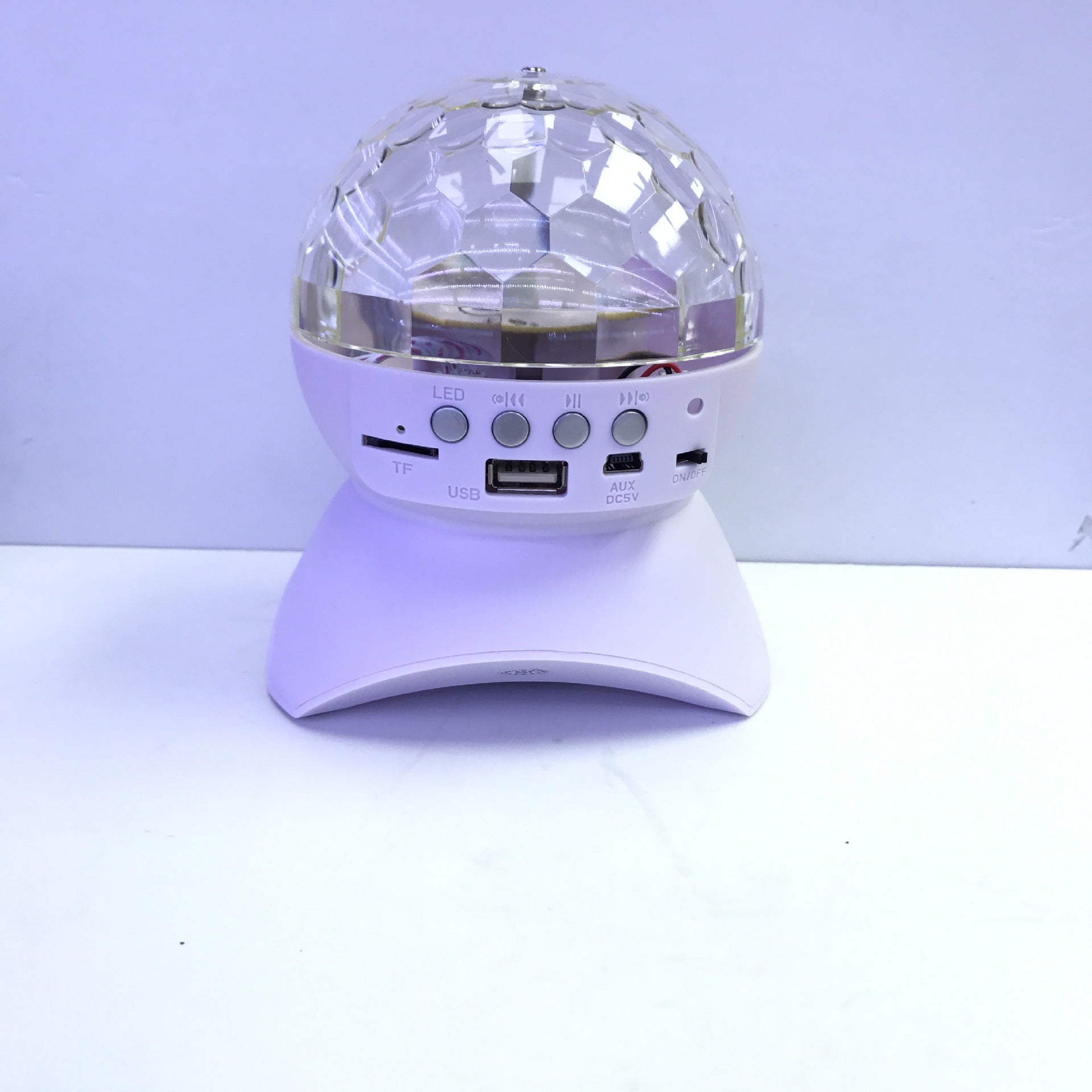 Colorful Mini LED Bluetooth Speaker with USB Connection